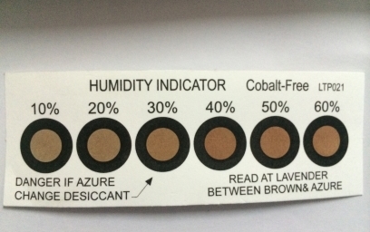Humidity Indicator Card